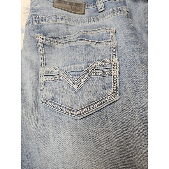 BKE Jeans Lot Of 2 Mens Size 38R Tyler  Straight Leg Stained Destroyed Denim - Picture 11 of 12